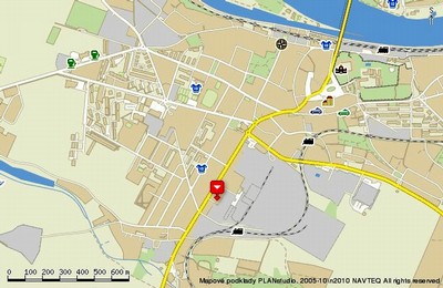 Mapa - kancelář Roudnice